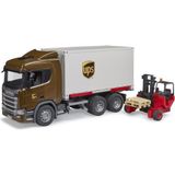 Bruder Scania 560R Ups Kargo Kamyonu BR03582 Açılan Kapılarla Yüksek Kaliteli Oyuncak Araç