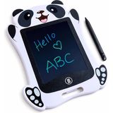 Brumoon Figürlü 8.5 Inç Renkli Dijital Kalemli LCD Çizim Yazı Tahtası Panda - Beyaz