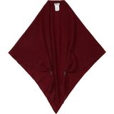 Brunello Cucinelli Bordo Kadın Kaşmir Atkı - Standart