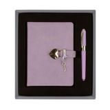 Bruno 4034 Visconti Hush Hush 13x18 cm 80 gr 320 Lila Yaprak Defter