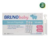 Bruno Baby 5 ml 10'lu Flakon Serum Fizyolojik 10 Adet