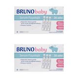 Bruno Baby Fizyolojik Damla 5 ml x 20 Flakon 0+ Yaş İçin Steril Günlük Kullanım