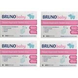 Bruno Baby Nazal Aspiratör Yedek Uç 4 Paket Ultra Yumuşak BPA’sız Şeffaf Sünger Filtreli Güvenli