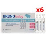 Bruno Baby Serum 20x5 ml 6'lı Burun Damlası