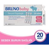 Bruno baby Serum Fizyolojik 20 Flakon - Abdi İbrahim