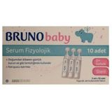 Bruno Baby Serum Fizyolojik 5 ml X 10 Adet Tek Kullanımlık Flakon