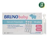 Bruno Baby Serum Fizyolojik 5 ml x 10 Flakon 2 Adet