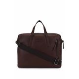 Bruno Rossi Bag Erkek Hakiki Deri Kahverengi Evrak Çantası 1048 R258 ERK CNT SK25-26 CAFFE