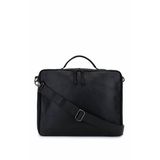 Bruno Rossi Bag Erkek Hakiki Deri Siyah Evrak Çantası 1048 330 ERK CANTA SK24-25 NERO