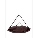 Bruno Rossi Bag Unisex Hakiki Deri Kahverengi Sırt & El Çantası