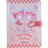 bruno visconti my melody not defteri vgn deri mıknatıslı günlük 13x18cm 100 gram 224 sayfa 525-2026 - Karışık