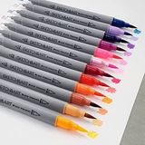 Bruno Visconti "sketch & Art" Çift Taraflı Brush-fine Kalem Seti 24 Renk