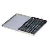 Bruno Visconti Sketch & Art Dereceli Kalem Seti 12'Li Metal Kutu Drawing Set (B-14B)
