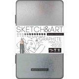 Bruno Visconti Sketch Sketch&art Dereceli Kalem Seti 12’li 2h-9b N:21-0009 - Renkli