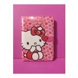 Bruno Visconti Vj Hello Kitty Ve Arkşvegan Not Defteri Deri Mıknatıslı Günlük 13X18Cm Cm 525-2028