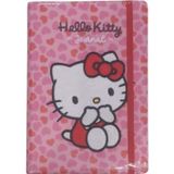 Bruno Visconti Vj Hello Kitty Vegan Deri Günlük Defter A5 100 Gr 192 Sayfa Lastikli Kener Boyalı Nakışlı 525-2090