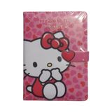 bruno visconti vj hellokitty not defteri vgn deri mıknatıslı günlük 13x18cm 100 gram 224 sayfa 525-2027 - Karışık