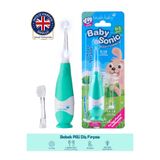 Brush-Baby BabySonic Işıklı Bebek ve Çocuk Diş Fırçası 0-3 Yaş - Pilli - 2 Yedek Başlık - Turkuaz