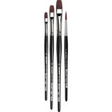 Brushes Top Acryl Sentetik Akrilik ve Yağlı Boya Fırça Seti Seri 4220 - Çok Renkli