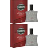 Brut Attraction Totale Edt 2x100 ml Erkek Parfüm