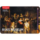 Bruynzeel Aquarelle Boya Kalem Rijksmuseum - Vincent Van Gogh | 24 Renk + Fırça Metal Kutu 63013024