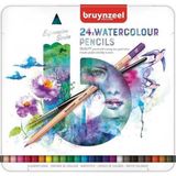 Bruynzeel Expressıon Aquarelle 24lü Kuru-Sulu Kalem Boya Seti