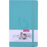 Bruynzeel Resim Çizim Defteri 13 x 21 cm - 140 Gr. 64 Ypr. Yeşil Sert Kapak - Karışık-Çok Renkli - standart
