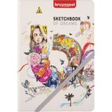 Bruynzeel Resim Eskiz Defteri A5 - 140 Gr. 80 Ypr. Sert Kapak - Karışık-Çok Renkli - standart