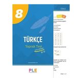 Bry Birey Eğitim Yayınları 8. Sınıf Türkçe Yaprak Test