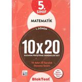 Bry Birey Eğitim Yayınları Tudem 5. Sınıf Matematik 10X20 Deneme 1. Dönem 2019