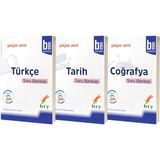 Bry Birey Eğitim Yayınları TYT AYT Türkçe Tarih Coğrafya B Soru Bankası Sözel Seti Gelişim Serisi