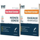 Bry Birey Eğitim Yayınları TYT Matematik-Geometri ve Fen Bilimleri Yeni Nesil Soru Bankası