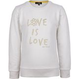 BRZ Collection Baskılı Kız Çocuk Sweatshirt - Ekru - 5 Yaş