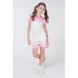 BRZ Collection Baskılı Kız Çocuk T-Shirt - Ekru - 10 Yaş