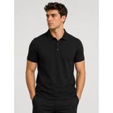 Brz Collection Erkek Polo Yaka T-Shirt Siyah - M