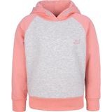 BRZ Collection Kız Çocuk Kapüşonlu Sweatshirt Hoodie - Gri Melanj - 4 Yaş