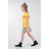 BRZ Collection Kız Çocuk Kısa Kollu T-Shirt - 2 Yaş - Sarı