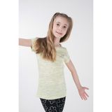 BRZ Collection Kız Çocuk Kısa Kollu T-Shirt - 6 Yaş - Sarı