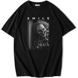 Brz Collection Oversize Halloween Clown T-Shirt - 2XL - Siyah
