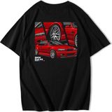 BRZ Collection Unisex Oversize Bmw E46 M3 T-Shirt - Siyah - 2XL