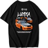Brz Collection Unisex Oversize Bmw M5 E60 Lumma T-Shirt - Siyah