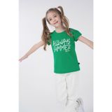BRZ Kids Baskılı Kız Çocuk Kısa Kollu T-shirt