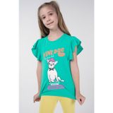 BRZ KIDS Kız Çocuk Kısa Kollu T-shirt