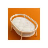 Brzn Yatak Brzn 60X105x15 Bambu Kumaş Oval Beşik Yatagı