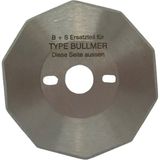 Bs 5478 604 HSS Bullmer Kumaş Kesim Motor Yüksek Karbonlu 10 Köşe Hoogs Bıçak