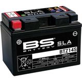 BS Battery AKÜ SLA KURU BTZ14S- SLA 12V 11,2AH 1200 GS R HONDA NC NT TRANSALP 700 VT750 VFR 800 KTM 990 1090 1190 YAMAHA FZ1 XJR1300