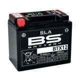 BS Battery Bs Btx12 Sla 2007-2012 Triumph Tiger 1050 Uyumlu Akü Jel Akü