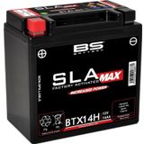 BS Battery BTX14H Sla Max 2007-2010 Piaggio Carnaby 200 Uyumlu Akü
