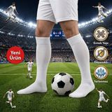 Bs Beyaz Shoes Futbol Çorabı Futbol Tozluk Futbol Halısaha Çorap Konç Halı Saha Çorabı Futbol Çorabı 35-39 Standart - 35 - 39
