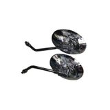 BS MOTO Chopper 150-250 Ayna Takımı Kartal Desenli